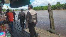 Cegah Aksi Premanisme, Polisi Lakukan Patroli di Pelabuhan dan Pasar Kubu Raya. Foto/Istimewa. 