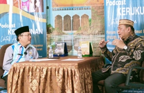 Muhajirin Yanis Sebut Pentingnya Memperkuat Kerukunan Antar Umat Beragama di Kalbar. Foto/Istimewa. 