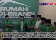 Ansor Kalbar Doakan Jamaah Haji Indonesia dengan MDS Rijalul Ansor
