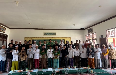 Gus Mustafid Asy'ari Terpilih Ketua MWCNU Kumpai Raya, Komitmen Bentuk Pengurus Ranting
