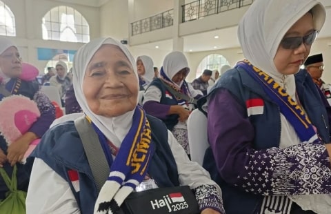 Penjual Kripik Pisang Naik Haji, Yamsi Jadi Jamaah Paling Tua Asal Sanggau Kalbar
