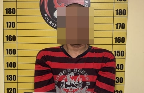 Polisi Ciduk Residivis Pontianak Kirim Sabu Lewat Cargo. Foto/Istimewa. 