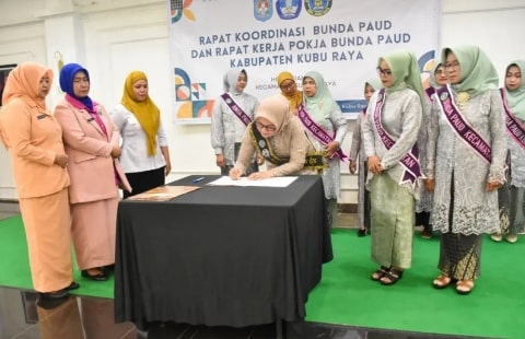 Bunda PAUD Kubu Raya Kawal Tumbuh Kembang Generasi Emas