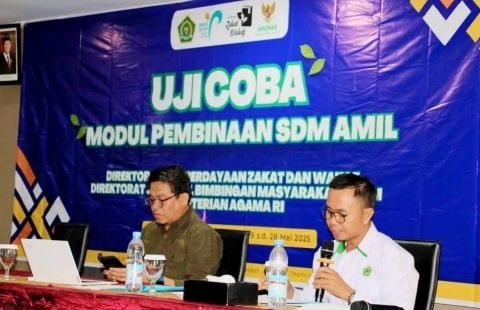 Uji Coba Modul Pembinaan SDM Amil, Bahas Strategi Pengelolaan Zakat di Pontianak. Foto/Istimewa. 