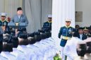 Presiden Prabowo Subianto memimpin Upacara Peringatan Hari Lahir Pancasila tahun 2025 yang digelar secara khidmat di Gedung Pancasila, Kementerian Luar Negeri, Jakarta, pada Senin, 2 Juni 2025. Foto/Istimewa. 