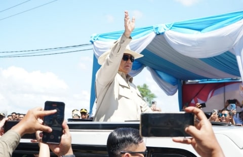 Polres Kubu Raya Amankan Kedatangan Presiden Prabowo ke Kalimantan Barat