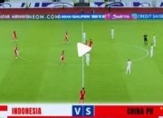 LINK NONTON STREAMING GRATIS Timnas Indonesia vs China: Yuk Dukung Garuda Lolos Piala Dunia 2026