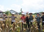 Bupati Sujiwo Apresiasi TNI-Polri Wujudkan Ketahan Pangan di Kubu Raya