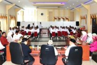 Kakanwil Kemenag Kalbar Apresiasi ASN dan Mitra atas Partisipasi Qurban. Foto/Istimewa. 