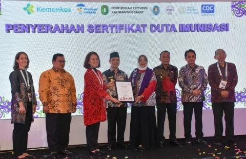 Kubu Raya Tuan Rumah Pencanangan Nasional Program Penguatan Imunisasi