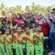 Bupati Sujiwo Ikut Senam Indonesia Hebat Bersama Anak PAUD