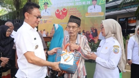Peringati HLUN 2025, Wako Edi Kamtono Sebut Lansia adalah Aset Berharga