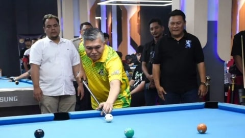 Turnamen Bliar Piala Sultan Pontianak Resmi Dibuka, Sekda Yusran Berikan Apresiasi