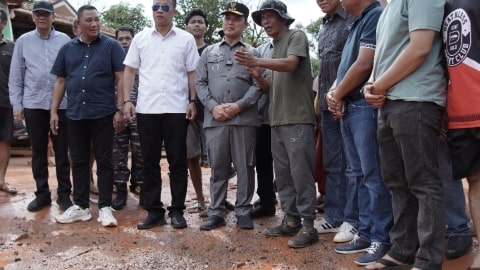 Gubernur Kalbar Tuntaskan Janji Politik, Jalan Rusak Pesaguan-Kendawangan Diperbaiki Juli 2025