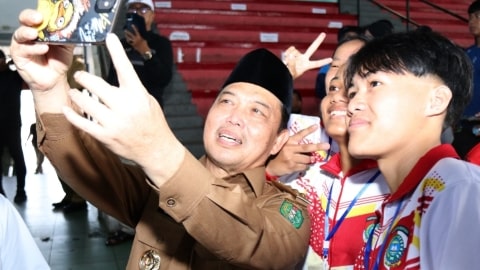 Gubernur Ria Norsan Optimis Dengan Prestasi Atlet di Kalbar