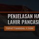 Berikut Penjelasan Singkat 1 Juni sebagai Hari Lahir Pancasila
