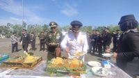 HUT Bhayangkara ke-79, Pemkab Kubu Raya Sajikan 79 Tumpeng untuk Warga
