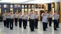 17 Perwira Tinggi Polri Naik Pangkat, Satu Diantaranya Raih Bintang Tiga