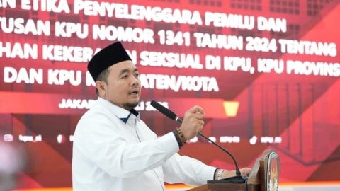 Ketua KPU RI, Mochammad Afifuddin