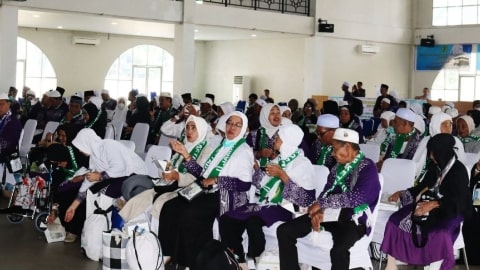 170 Jemaah Haji Ketapang Tiba di Asrama Haji Pontianak