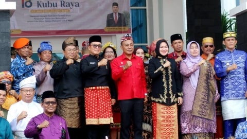 HUT Kubu Raya ke-18 Tahun, Krisantus Kurniawa: Jaga Toleransi, Bangun Semangat Persatuan
