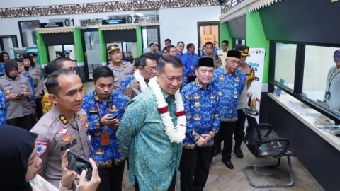 Wamen PAN-RB Nilai MPP Tepi Sungai Kapuas Pontianak Unik