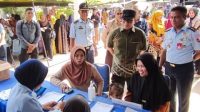 Bupati Sujiwo Apresiasi TNI AU Gelar Pengobatan Massal di Hari Bhakti ke-78