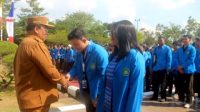 Wabup Kubu Raya Lepas 808 Mahasiswa Universitas PGRI Pontianak untuk KKM