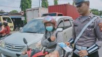Sosialisasi Humanis Operasi Patuh Kapuas 2025, Polres Kubu Raya Sasar Jalan Utama
