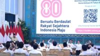 Presiden Republik Indonesia, Prabowo Subianto secara resmi meluncurkan logo dan tema Hari Ulang Tahun (HUT) ke-80 Kemerdekaan Republik Indonesia yang digelar di Istana Negara, Jakarta, pada Rabu, 23 Juli 2025. 