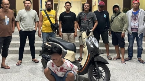 Aksi Curanmor di Kubu Raya Direkam CCTV, Polisi Tangkap Pelaku di Warung Kopi