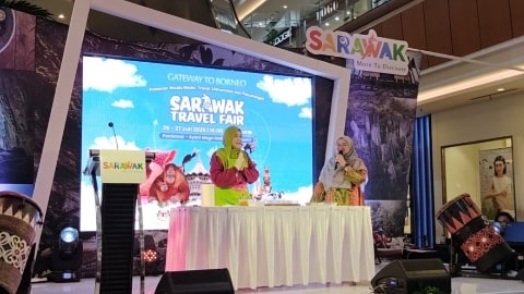 Penerbangan Kuching–Pontianak Kembali Dibuka, Sarawak Travel Fair Sasar 700 Ribu Wisatawan RI