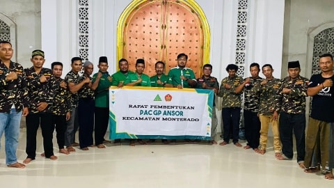 GP Ansor Bengkayang Dorong Penguatan Struktur Organisasi di Monterado