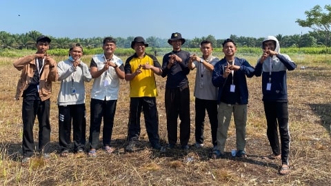 Mahasiswa KKL IAIN Pontianak Turun ke Ladang, Dukung Penuh Ketahanan Pangan Nasional