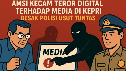 AMSI Kecam Teror Digital terhadap Media di Kepri, Desak Polisi Usut Tuntas