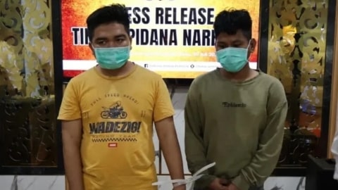Sabu 3 Kg Dikirim Pakai Label Kopi, Polresta Pontianak Tangkap 2 Kurir Jaringan Antar Provinsi