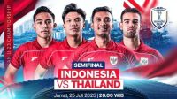 Link Live Streaming Timnas Indonesia U-23 vs Thailand, Sumber Vidio.com