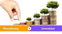 Ilustrasi Menabung vs Investasi