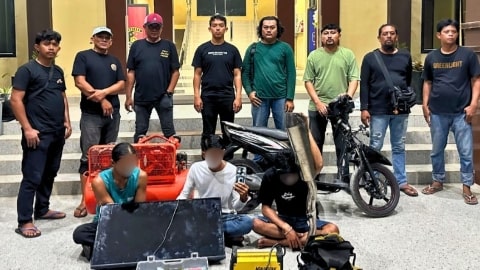 Pencurian di Gudang PT Kilau Permata Kubu Raya Terungkap, Polisi Amankan Tiga Pelaku dan Puluhan Barang Bukti