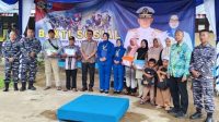 Peringati HUT ke-10, Lantamal XII Pontianak Gelar Bakti Sosial dan Kesehatan di Mempawah