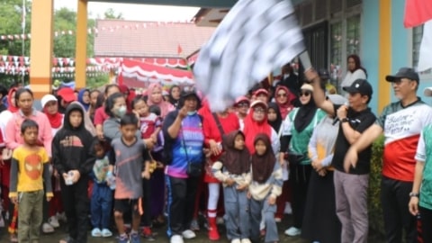 Wakil Wali Kota Pontianak Ajak Warga Jaga Kebersihan Lewat Jalan Sehat dan Gotong Royong