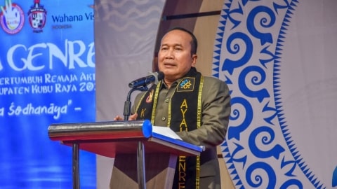 Sujiwo Siap Gandeng Pemuda Berprestasi Majukan Kubu Raya