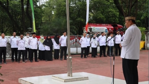 Kakanwil Kemenag Kalbar Tekankan Komitmen ASN dan Ajak Semarakkan HUT ke-80 RI
