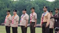 Gubernur Kalbar Ria Norsan Terima Lencana Melati di HUT Pramuka ke-64