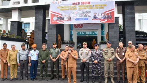 Bakti Sosial Meriahkan Puncak Hari Jadi ke-18 Kubu Raya