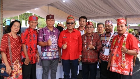Seminar Internasional Dayak, Krisantus Ajak Generasi Muda Kuasai Teknologi