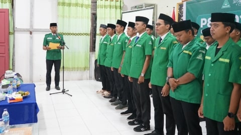 PAC GP Ansor Benua Kayong Resmi Dilantik, Teguhkan Semangat Baru 2025–2028