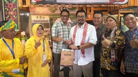 KPH Kubu Raya dan SAMPAN Kalimantan Bersinar di PESONA 2025, Tampilkan Inovasi Hasil Hutan Bukan Kayu