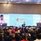 Presiden Prabowo memberikan sambutannya saat membuka Asosiasi Pemerintah Kabupaten Seluruh Indonesia (APKASI) Otonomi Expo Tahun 2025 yang berlangsung di Nusantara Hall, Indonesia Convention Exhibition (ICE) BSD, Tangerang, Provinsi Banten, pada Kamis, 28 Agustus 2025.