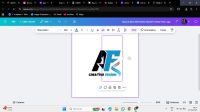 Membuat Logo di Canva, Sumber Foto : Faisal